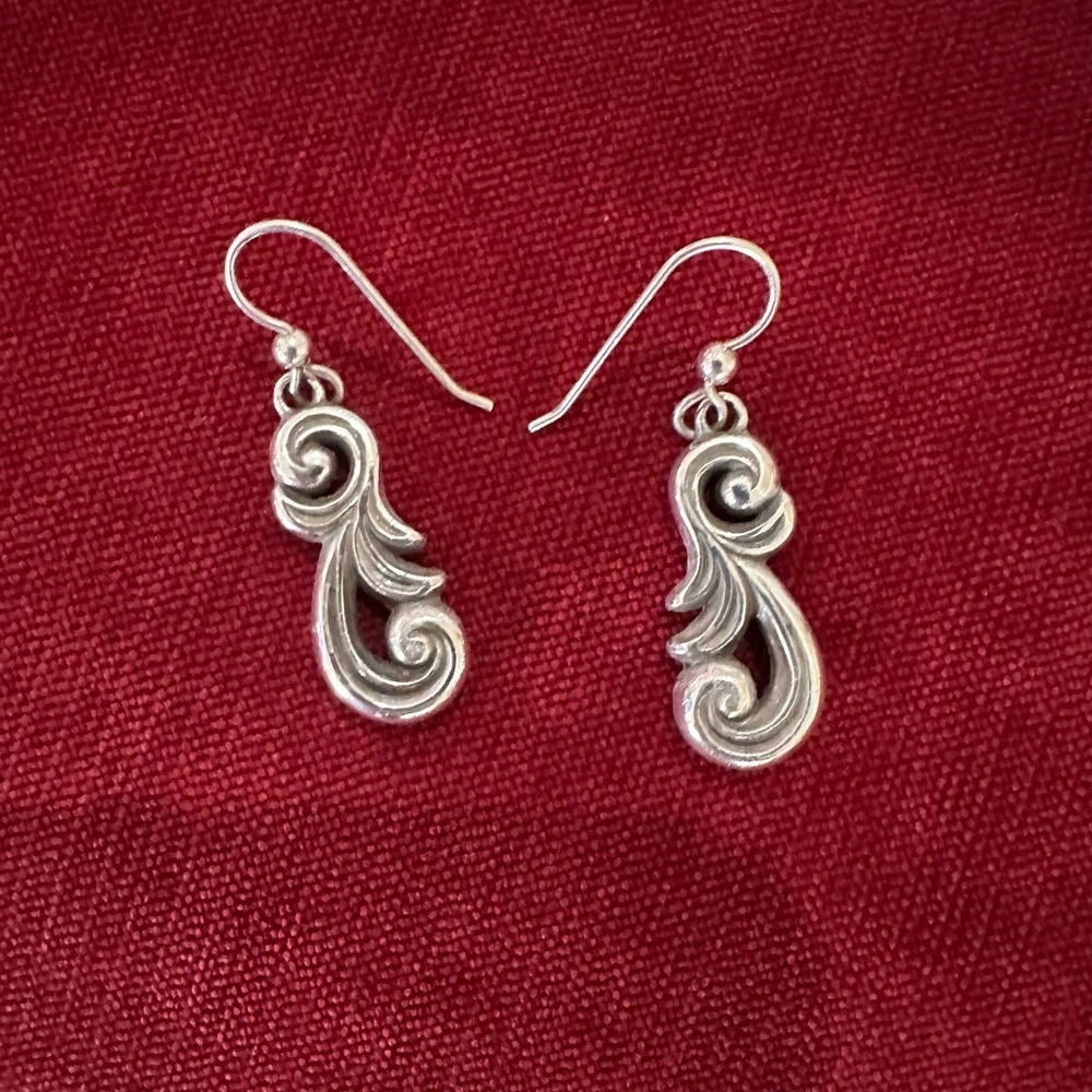 BRIGHTON ❤️ “Alana” Scroll French Wire Earrings